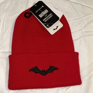 Carhartt red Batman stocking cap/beanie